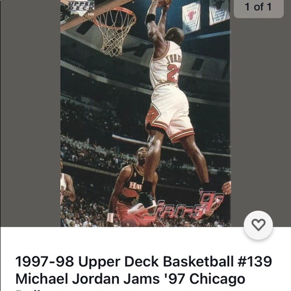 Michael Jordan Jams 97 Chicago bulls 139 - Picture 2 of 5